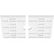 Ekena Millwork Beaux Architectural Grade PVC Ceiling Medallion, 26"W x 17 3/8"H x 3"ID x 9"C x 1"P, Two-Piece CMP26X17BX2-03000 - alternate 3